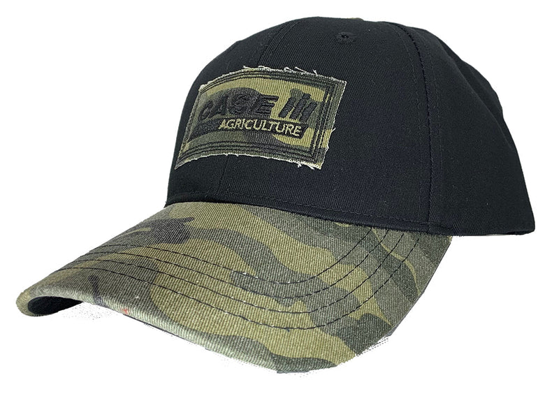 CASE IH® Two Tone Washed Military Camo 6-Panel Twill Cap