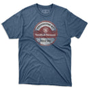 Smith & Wesson® Tin Garage Sign Men's Tee in Denim Heather