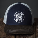Smith & Wesson® Tri-Tone Navy & Oil Cloth Trucker