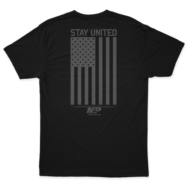 M&P® by Smith & Wesson® Stay United Short Sleeve Premium Tee in Black