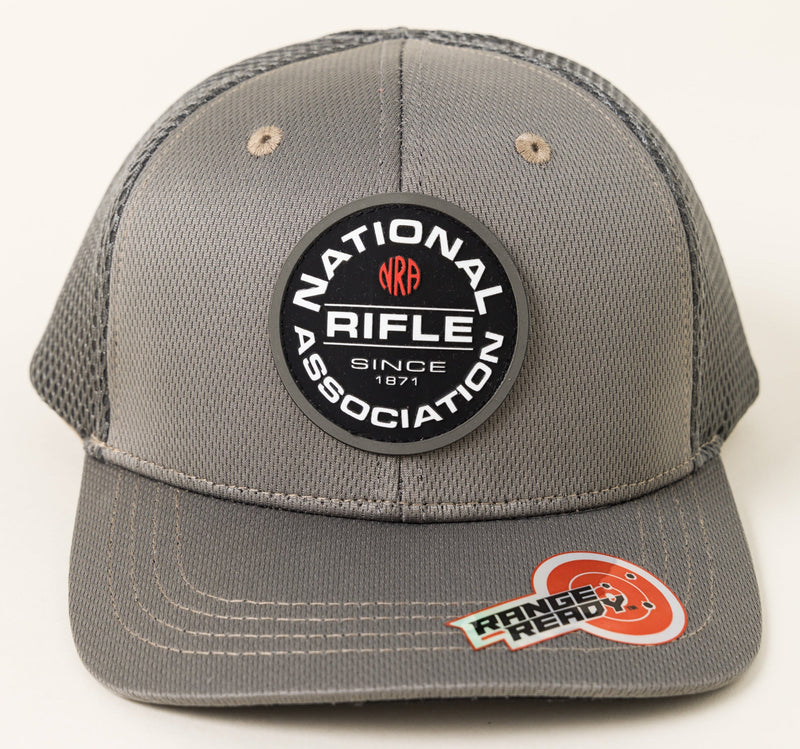 Range Ready™ NRA® Performance Cap with Round Die Cut Rubber Patch