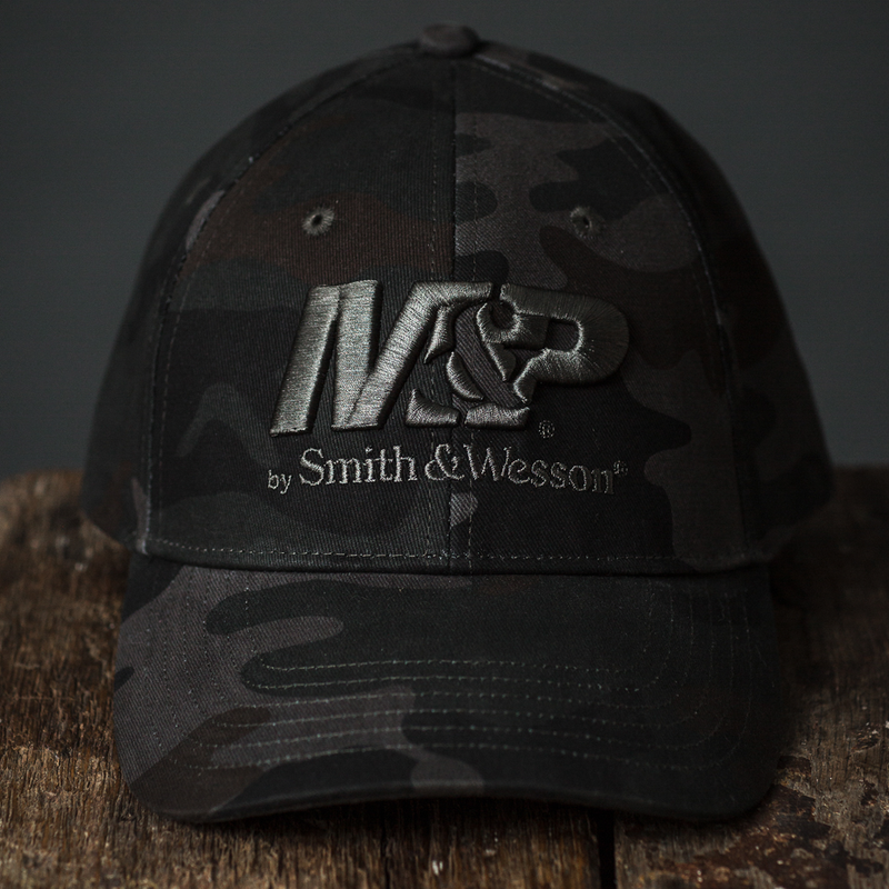M&P® by Smith & Wesson® Dark Camo Embroidered Logo 6-Panel Cap