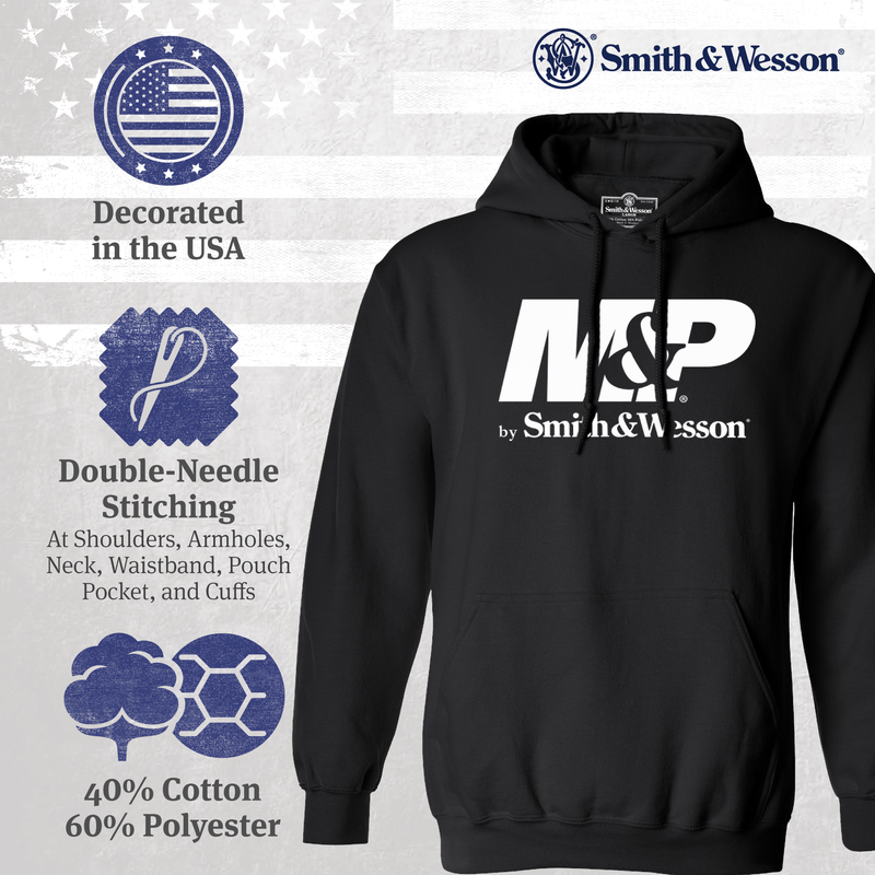 M&P® by Smith & Wesson® Pullover Hoodie in Black