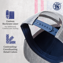 Smith & Wesson® Two-Tone Royal Blue & White Trucker