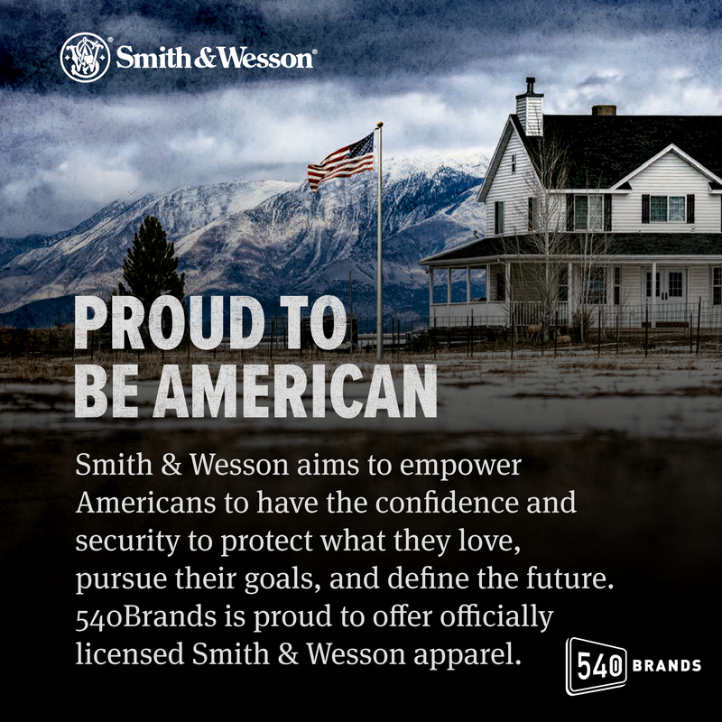 Smith & Wesson® Ladies Premium Distressed Logo Boyfriend Tee