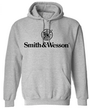 Smith & Wesson® Logo Pullover Hooded Sweatshirt - Athletic Heather