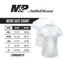 M&P® by Smith & Wesson® Long Sleeve Logo Tee Shirt in Nickel Heather